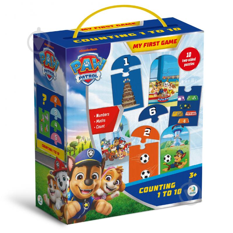Набір навчальний DoDo Paw Patrol Лічба від 1 до 10 - фото 1