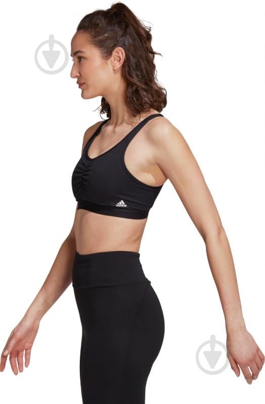 Бра Adidas Performance Coreessentials HE9066 р.L-DD чорний - фото 6 Бра Adidas Performance Coreessentials HE9066 р.L-DD чорний - фото 6