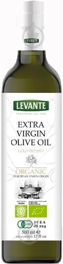 ᐉ Масло оливковое Marasca Extra Vergine LEVANTE ORGANIK 500 мл • Купить ...