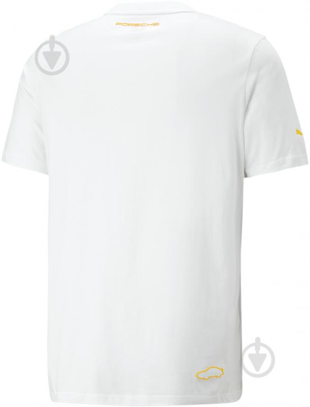 Футболка Puma PL LOGO TEE 53823607 р.S белый - фото 2