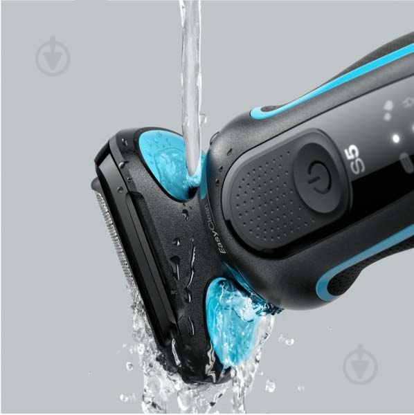 Электробритва Braun Series 5 50-M1000s BLACK / MINT - фото 2 Электробритва Braun Series 5 50-M1000s BLACK / MINT - фото 2