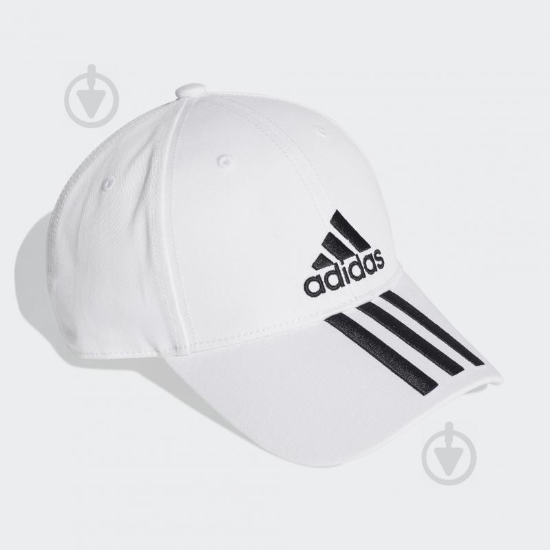 Кепка Adidas 6P 3S CAP COTTO DU0197 OSFL білий - фото 3