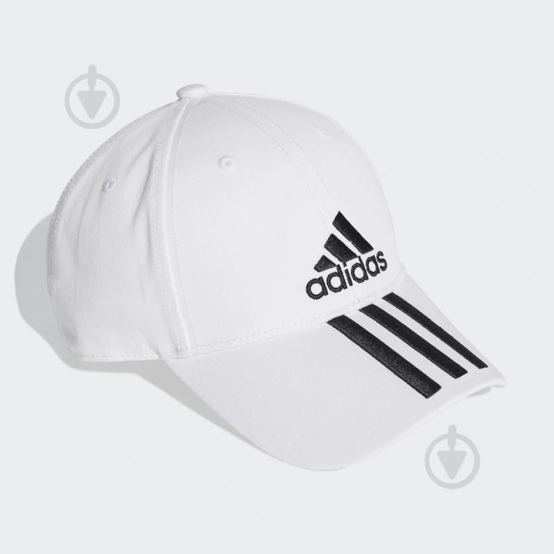 Кепка Adidas 6P 3S CAP COTTO DU0197 OSFW білий - фото 3