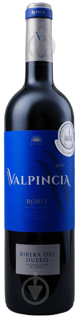 Вино Vinos de La Luz Valpincia Roble червоне сухе 0,75 л - фото 1