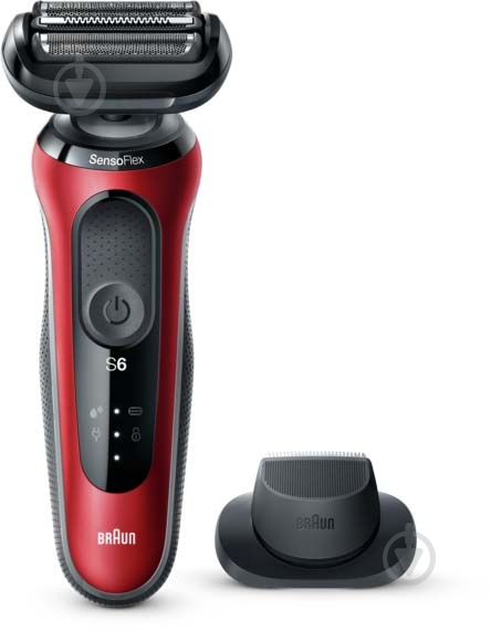 Электробритва Braun Series 6 60-R1200s RED / BLACK - фото 2