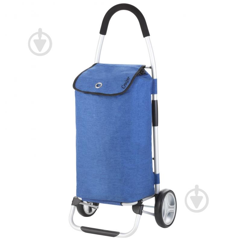 Сумка-тележка ShoppingCruiser Foldable 40 Blue 40 л синий - фото 1 Сумка-тележка ShoppingCruiser Foldable 40 Blue 40 л синий - фото 1