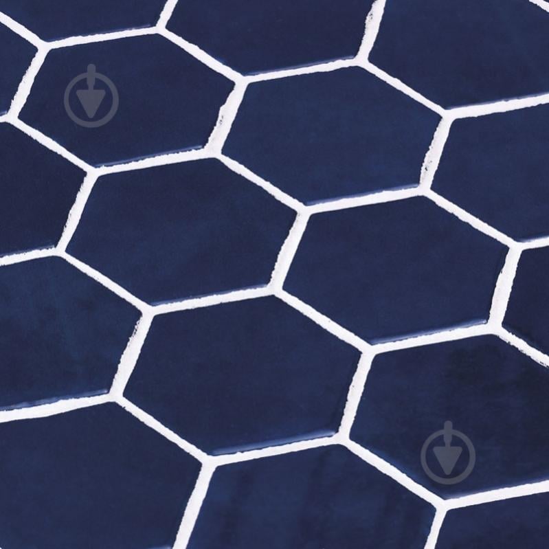 Мозаика Onix Hex XL Zelik Blue 28,6x28,4 см - фото 2