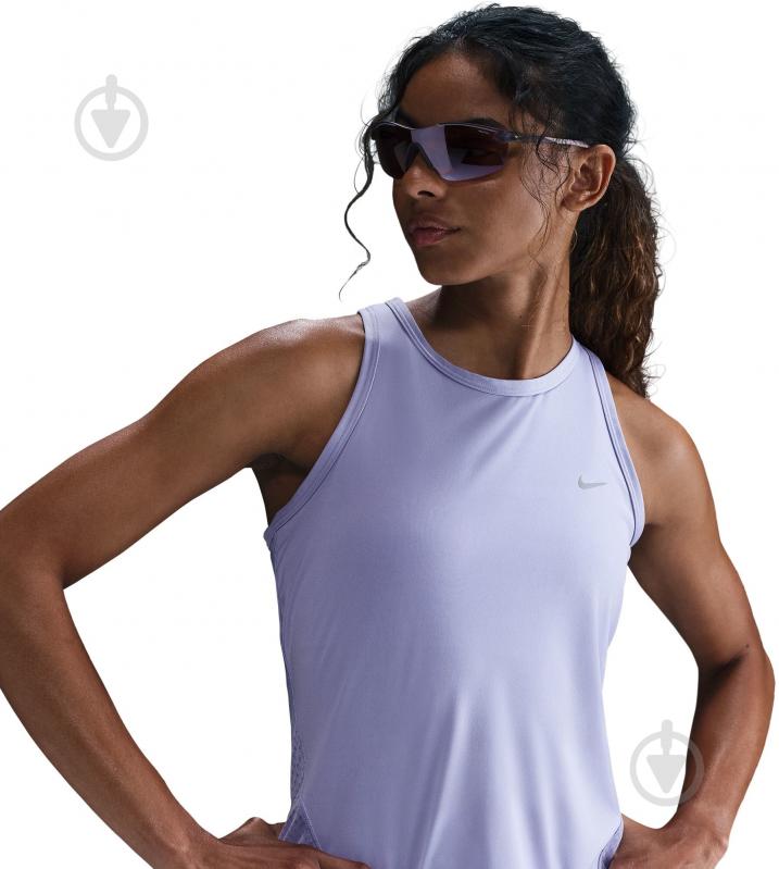 Майка Nike W NK TEMPO NVLT DF TANK HV8910-533 р.XL фиолетовый - фото 4 Майка Nike W NK TEMPO NVLT DF TANK HV8910-533 р.XL фиолетовый - фото 4