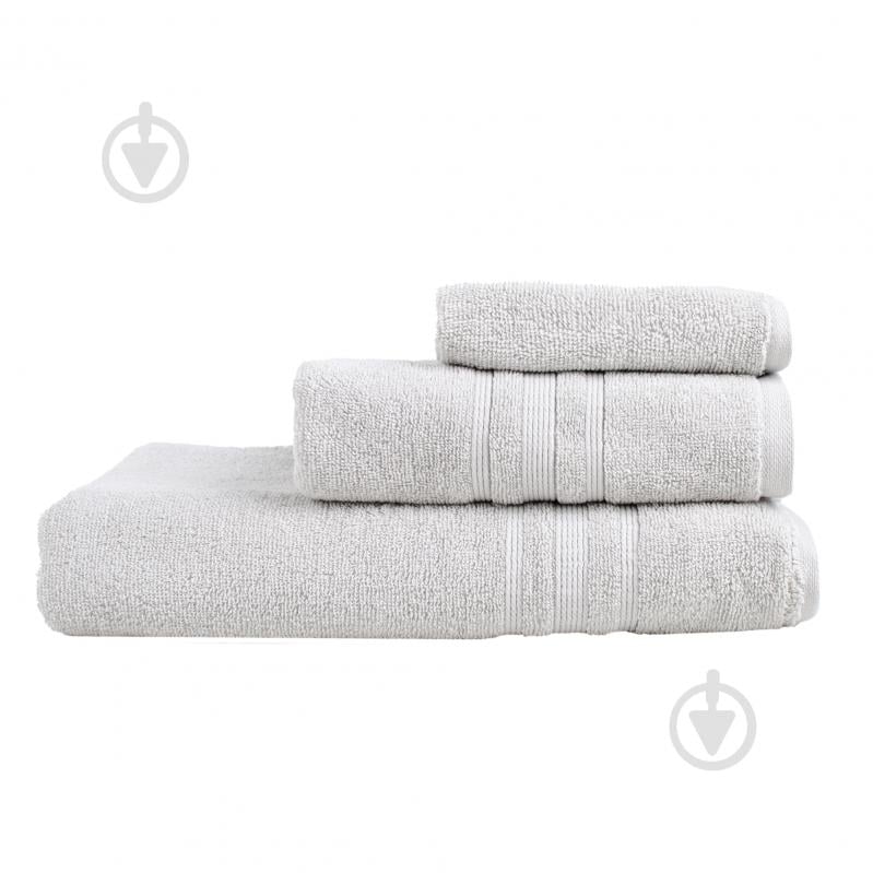 Рушник махровий Dylan 30x30 см світло-сірий La Nuit - фото 1