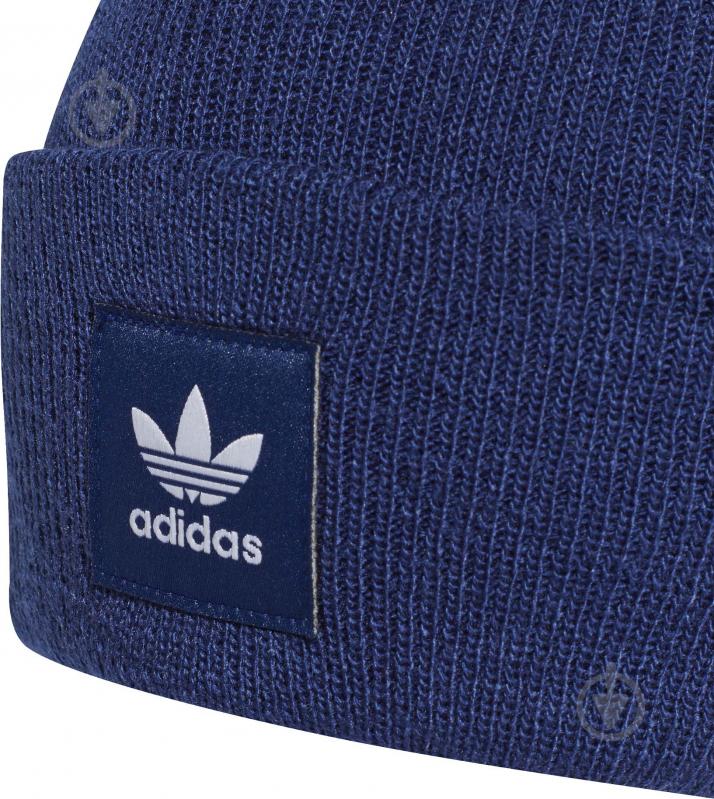 Шапка Adidas Ac Cuff Knit H35508 р.XXL синий - фото 5