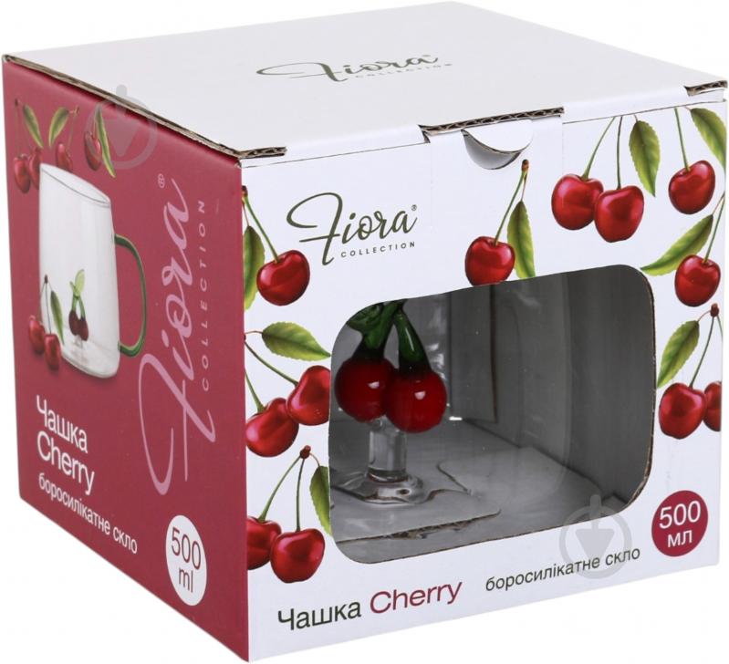 Чашка Fiora Cherry 500 мл - фото 3