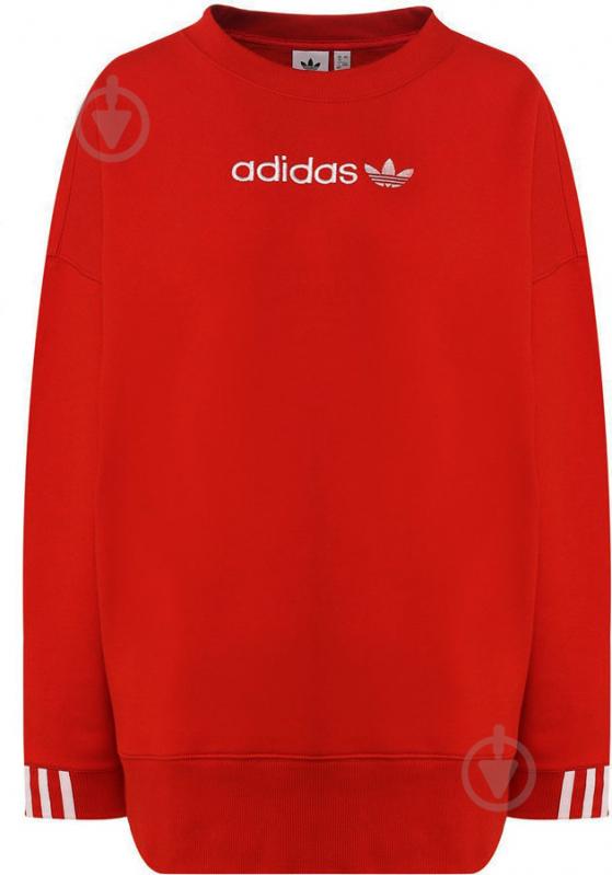 Свитшот Adidas Coeeze SWEAT DU7192 р. 36 красный - фото 1