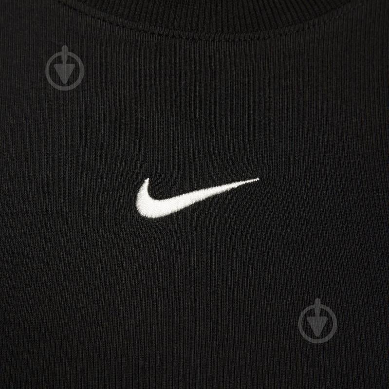 Майка Nike W NSW ESSNTL RIB CRP TANK FB8279-010 р.XL чорний - фото 4