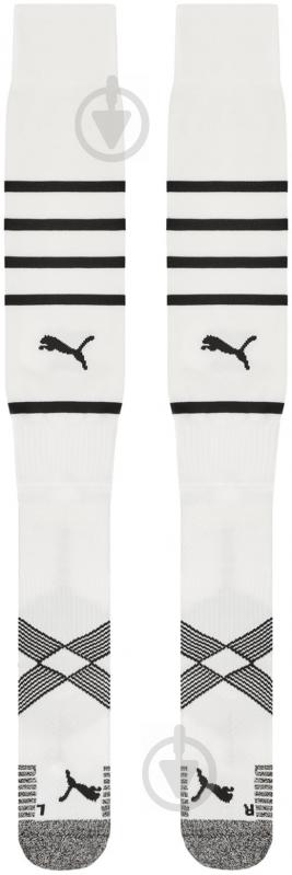 Гетри футбольні Puma Team FCSD Hooped Socks Promo 76469204 р.2 чорно-білий - фото 1