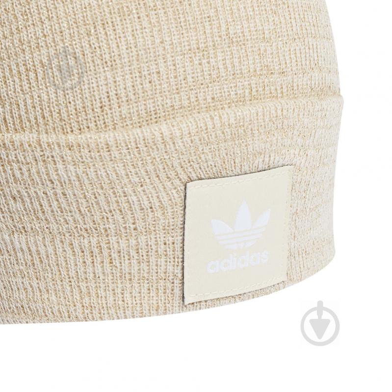 Шапка Adidas Ac Cuff Knit G H35542 р.XXL белый - фото 3