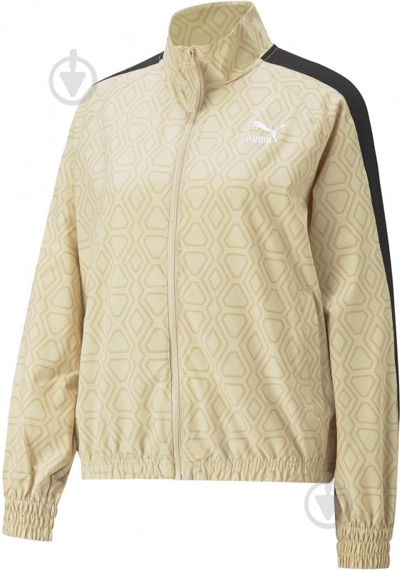 Джемпер Puma T7 TREND 7ETTER WOVEN AOP JACKET 53830321 р.S чорний - фото 1