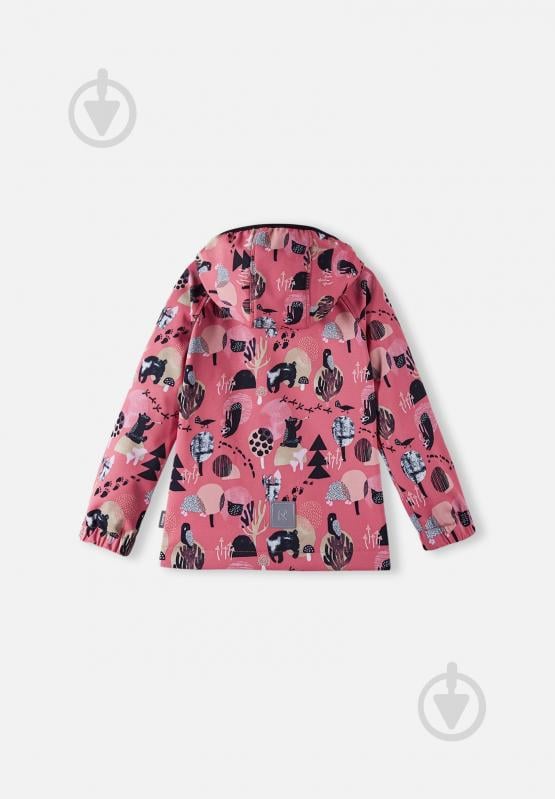 Куртка для девочек Reima Softshell Vantti р.110 коралловый 5100009B-4233 - фото 2 Куртка для девочек Reima Softshell Vantti р.110 коралловый 5100009B-4233 - фото 2