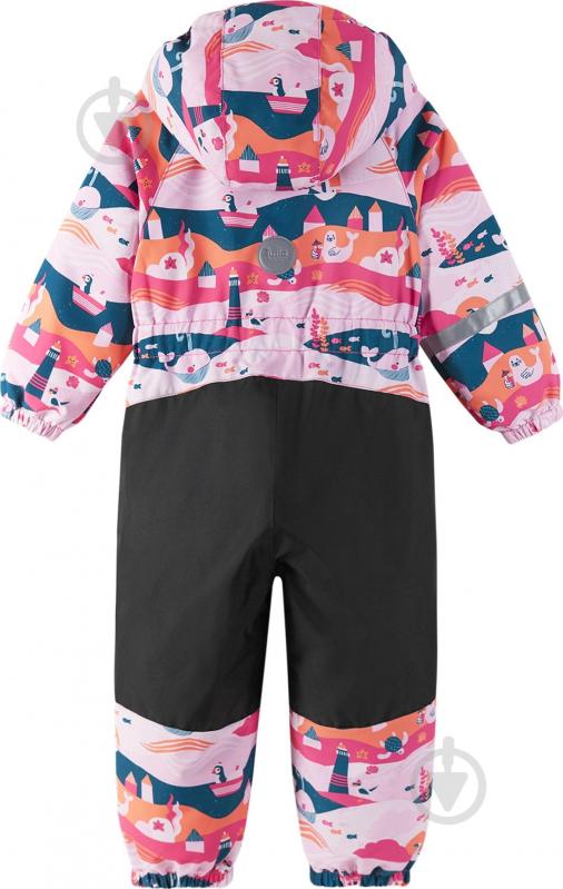 Комбинезон для девочек Tutta by Reima Mokke р.74 розовый 6100022B-3433 - фото 2 Комбинезон для девочек Tutta by Reima Mokke р.74 розовый 6100022B-3433 - фото 2