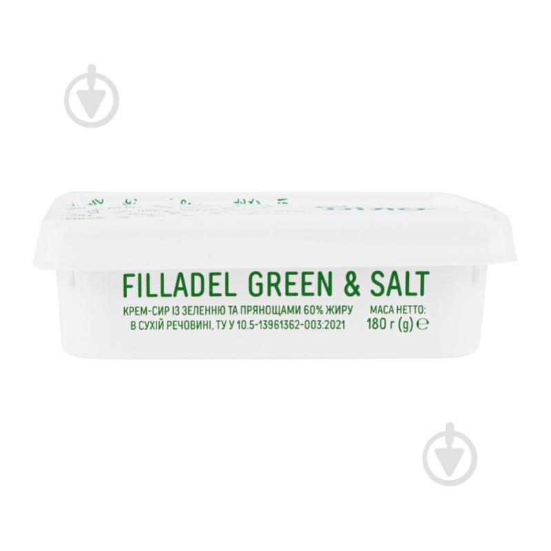 Крем-сыр Белоцерковское FILLADEL GREEN&SALT 60% 180 г - фото 5