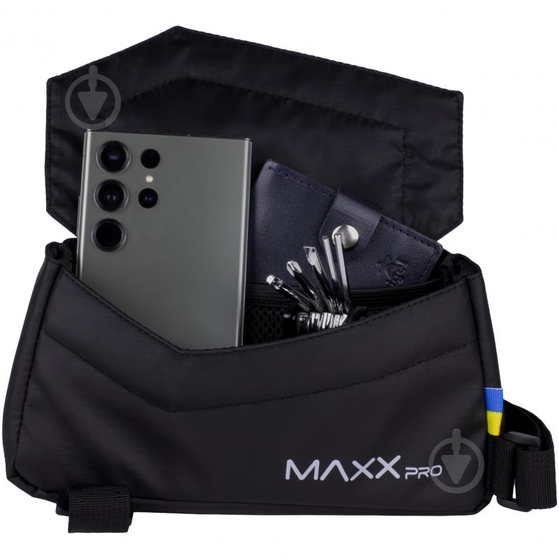 Сумка велосипедная MaxxPro SUR-006 TrailMate Frame_SK черный - фото 3 Сумка велосипедная MaxxPro SUR-006 TrailMate Frame_SK черный - фото 3