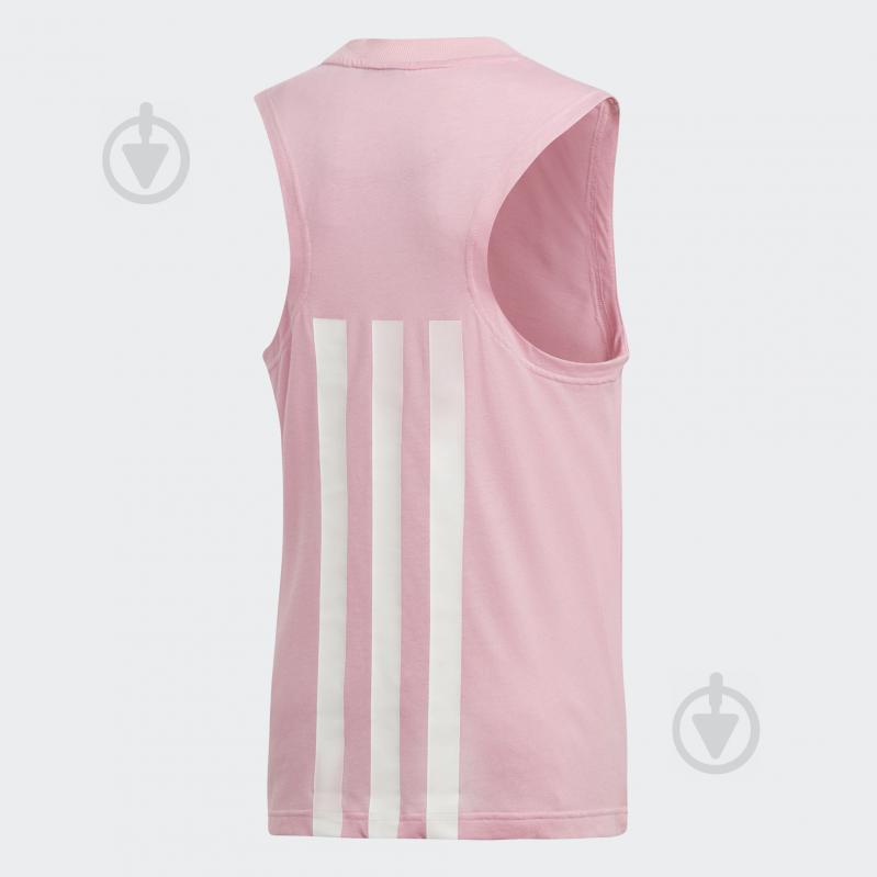 Майка Adidas YG ID TANK DV0304 рожевий - фото 2