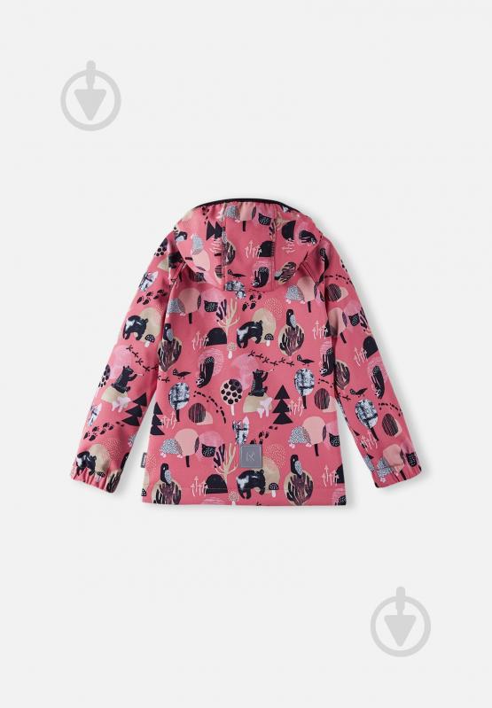 Куртка для девочек Reima Softshell Vantti р.122 коралловый 5100009B-4233 - фото 2 Куртка для девочек Reima Softshell Vantti р.122 коралловый 5100009B-4233 - фото 2