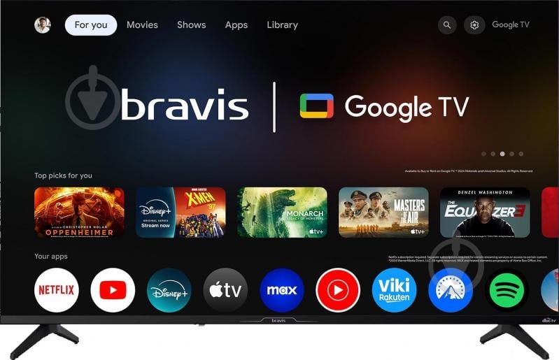 Телевизор Bravis 43L7000Q - фото 2