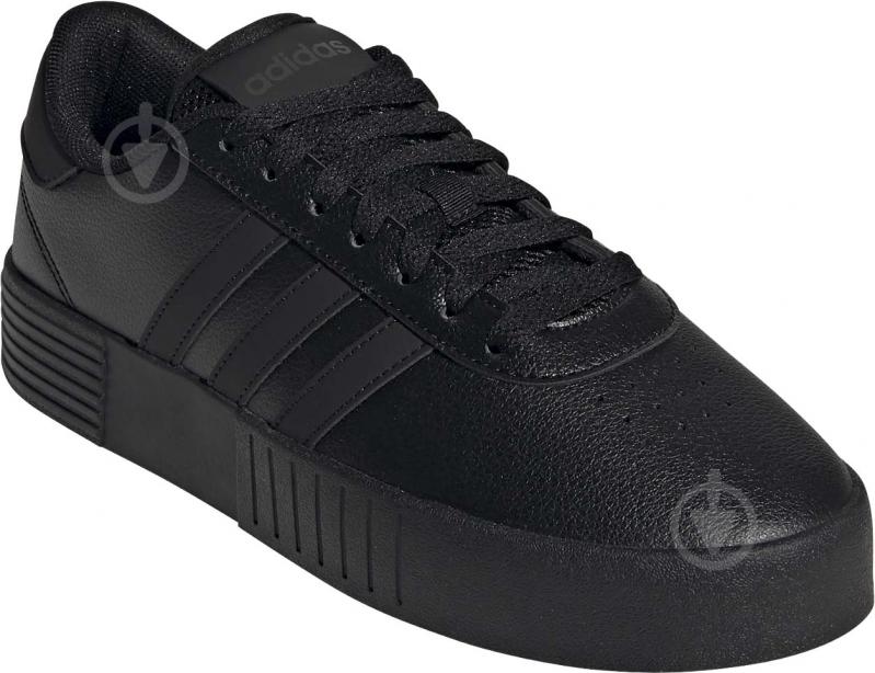 Кросівки жіночі зимові Adidas COURT BOLD GZ2693 р.38 2/3 чорні - фото 3