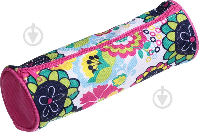 Пенал Цветы Nota Bene разноцветный - фото 1