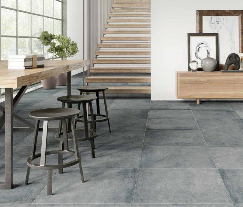 Плитка Zeus Ceramica Concrete Nero ZNXRM9BR 30x60x9,2 - фото 4