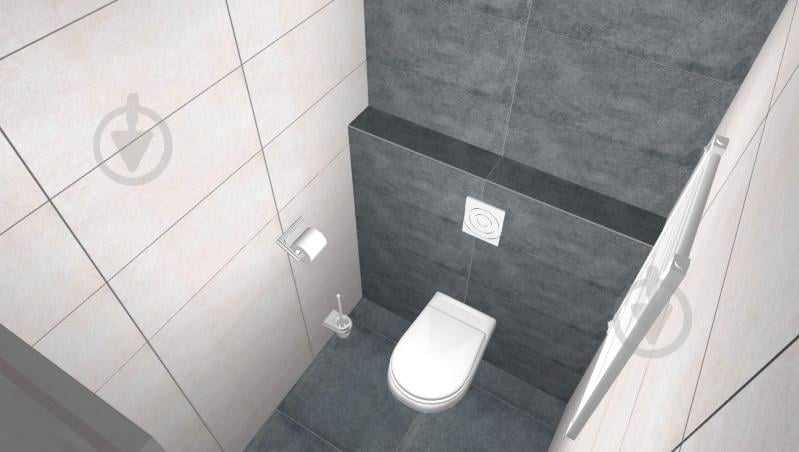 Плитка Zeus Ceramica Concrete Nero ZNXRM9BR 30x60x9,2 - фото 3