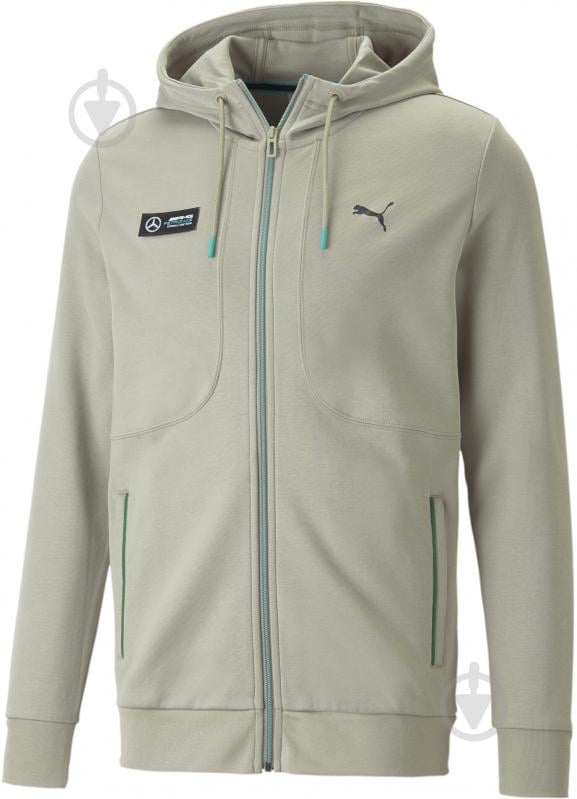 Джемпер Puma MAPF1 HOODED SWEAT JACKET 53846007 р. XL бежевый - фото 1