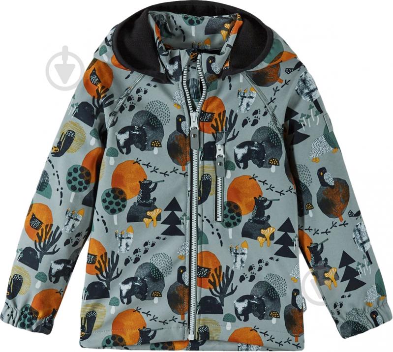 Куртка для хлопчиків Reima Softshell Vantti р.116 сірий 5100009B-9182 - фото 1 Куртка для хлопчиків Reima Softshell Vantti р.116 сірий 5100009B-9182 - фото 1