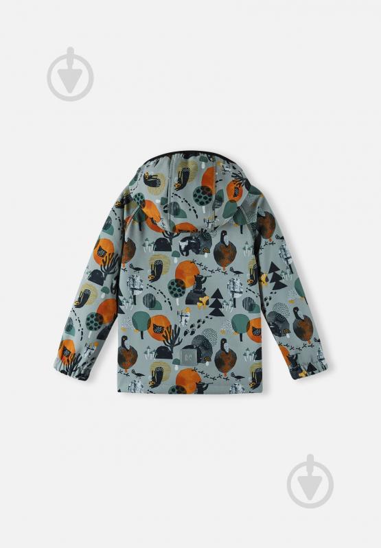 Куртка для хлопчиків Reima Softshell Vantti р.116 сірий 5100009B-9182 - фото 2 Куртка для хлопчиків Reima Softshell Vantti р.116 сірий 5100009B-9182 - фото 2