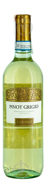 Вино VIVER SRL Fabiano Pinot Grigio delle Venezie белое сухое 0,75 л - фото 1