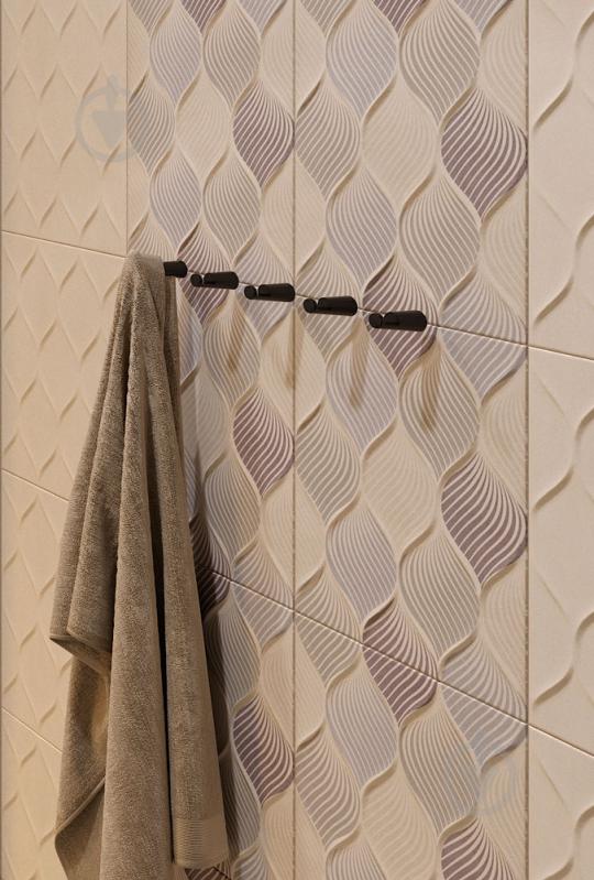 Плитка Golden Tile Isolda light beige 7МV251 25x33 см - фото 4