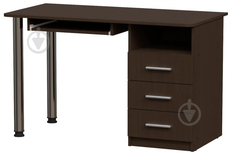 Стол компьютерный Компанит СКМ-9 венге - фото 1 Стол компьютерный Компанит СКМ-9 венге - фото 1