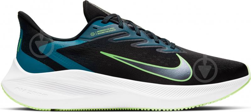 Кроссовки мужские Nike ZOOM WINFLO 7 CJ0291-004 р.41 черные - фото 3 Кроссовки мужские Nike ZOOM WINFLO 7 CJ0291-004 р.41 черные - фото 3