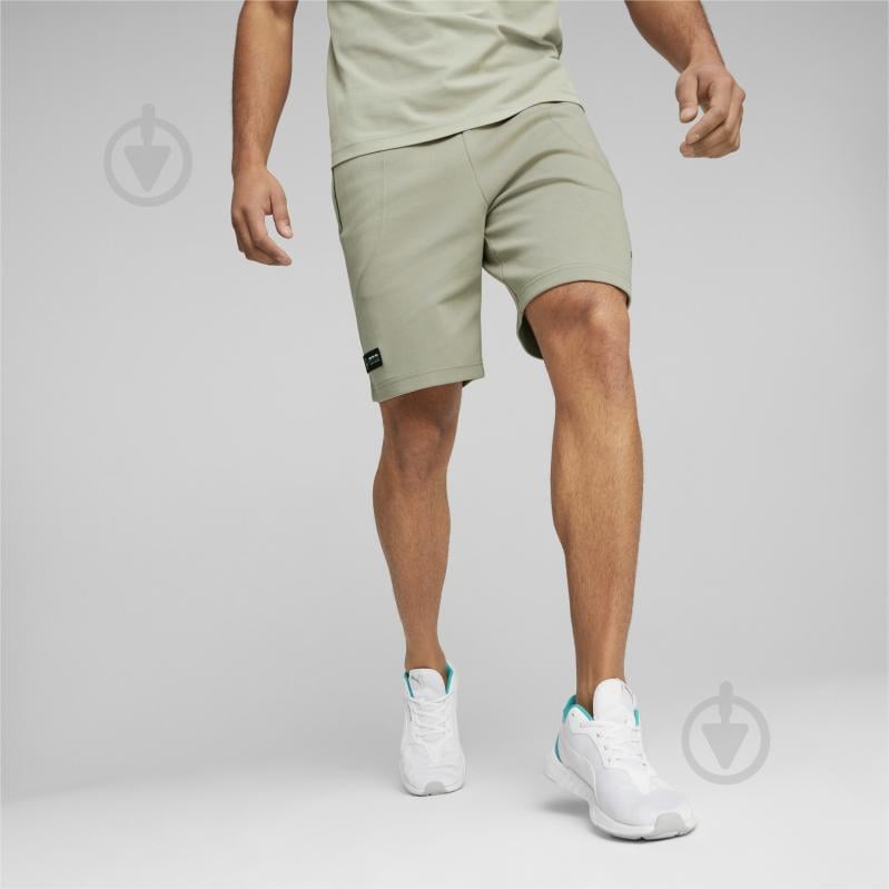 Шорты Puma MAPF1 SWEAT SHORTS 53847407 р. XL бежевый - фото 3