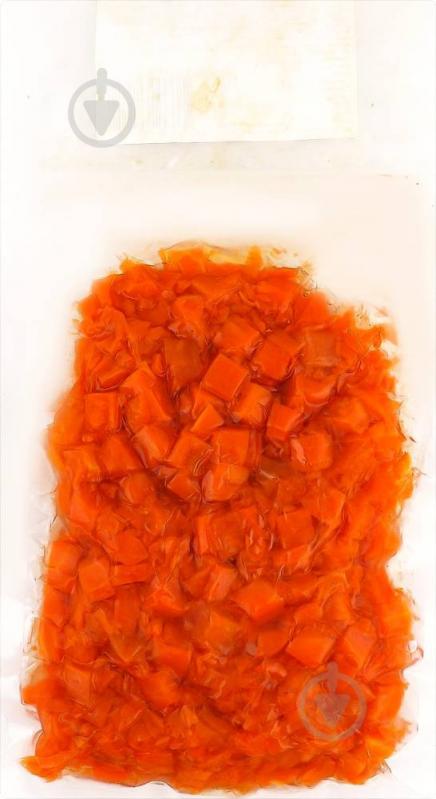 Морковь вареная нарезанная кубиками упаковка 250 г - фото 2