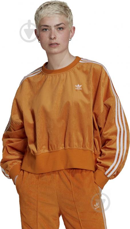 Свитшот Adidas SWEATSHIRT H37847 р. 36 оранжевый - фото 2