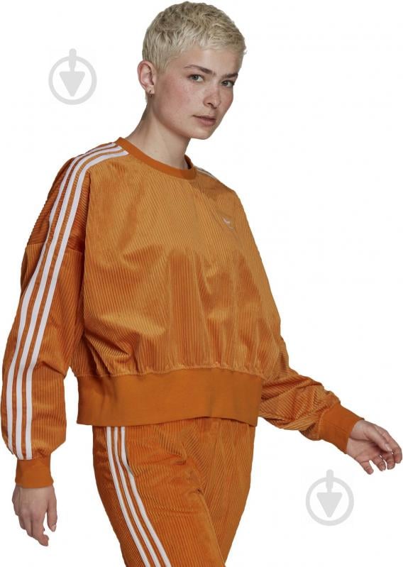 Свитшот Adidas SWEATSHIRT H37847 р. 36 оранжевый - фото 3