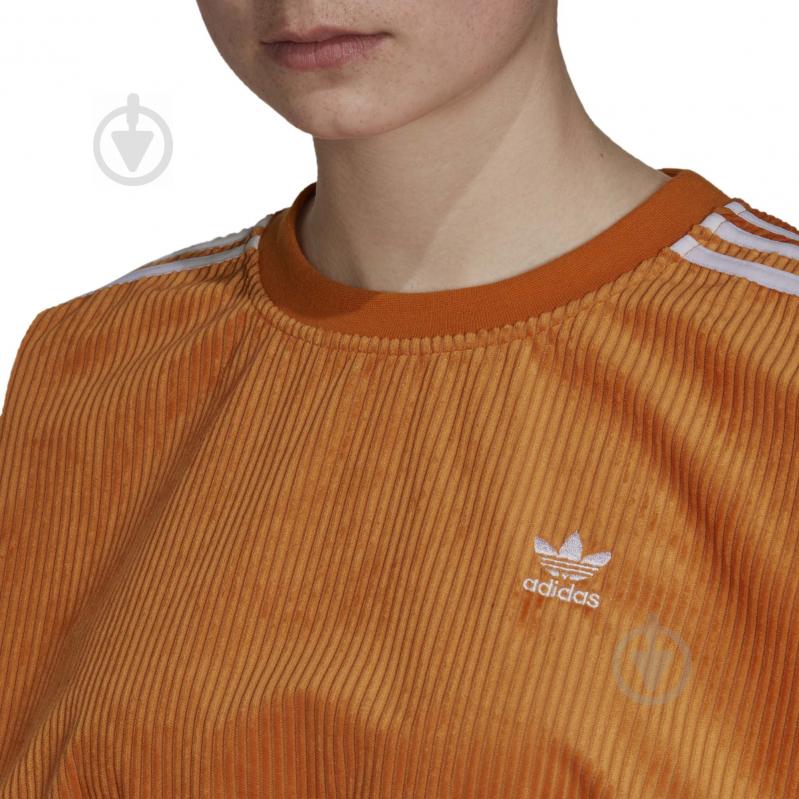 Свитшот Adidas SWEATSHIRT H37847 р. 36 оранжевый - фото 4