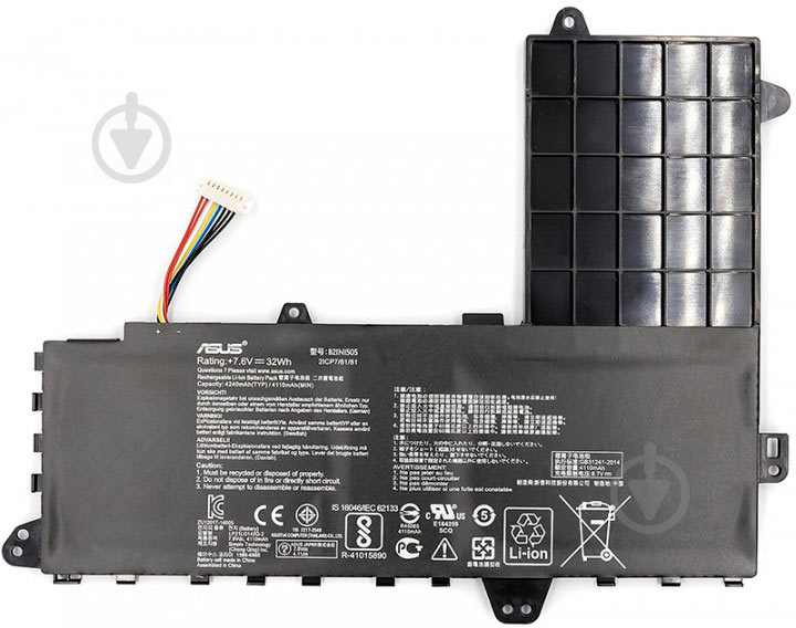 Акумулятор PowerPlant NB431021 7,6 V 4240 mAh для Asus EeeBook E402M (B21N1505) - фото 1