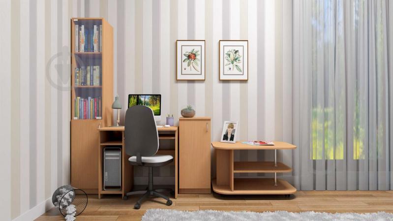 Стіл комп'ютерний Компаніт СКМ-12 венге - фото 2