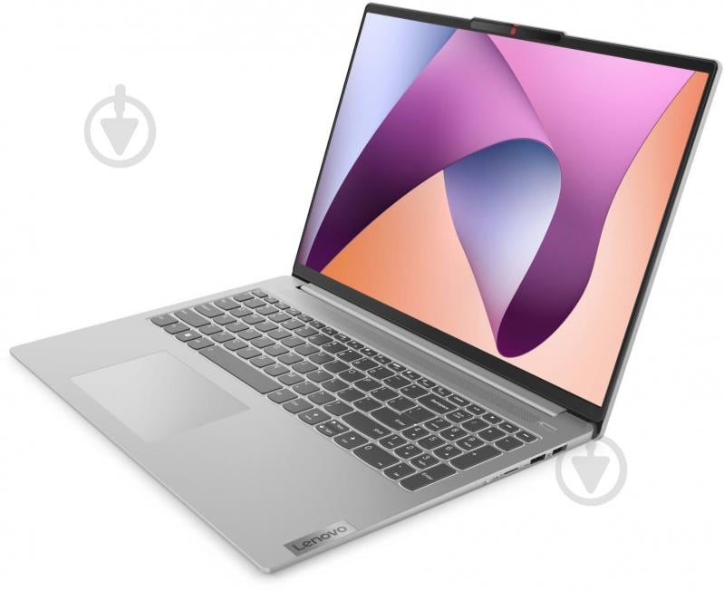 Ноутбук Lenovo ideapad Slim 5 16ABR8 16" (82XG009HRA) cloud grey - фото 8