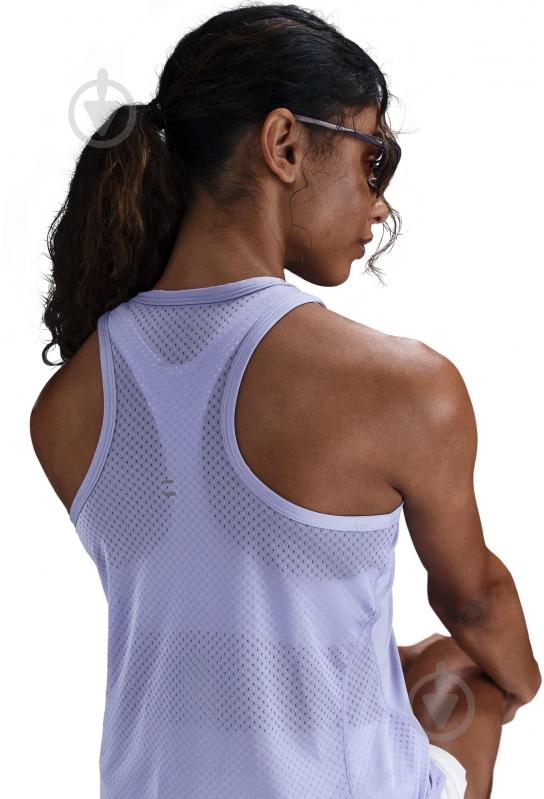 Майка Nike W NK TEMPO NVLT DF TANK HV8910-533 р.XS фіолетовий - фото 5 Майка Nike W NK TEMPO NVLT DF TANK HV8910-533 р.XS фіолетовий - фото 5