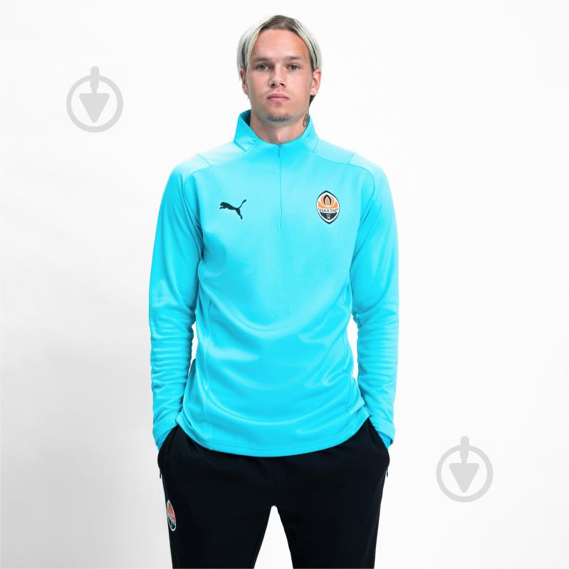 Джемпер Puma FCSD Training Fleece 76410704 р. S блакитний - фото 3