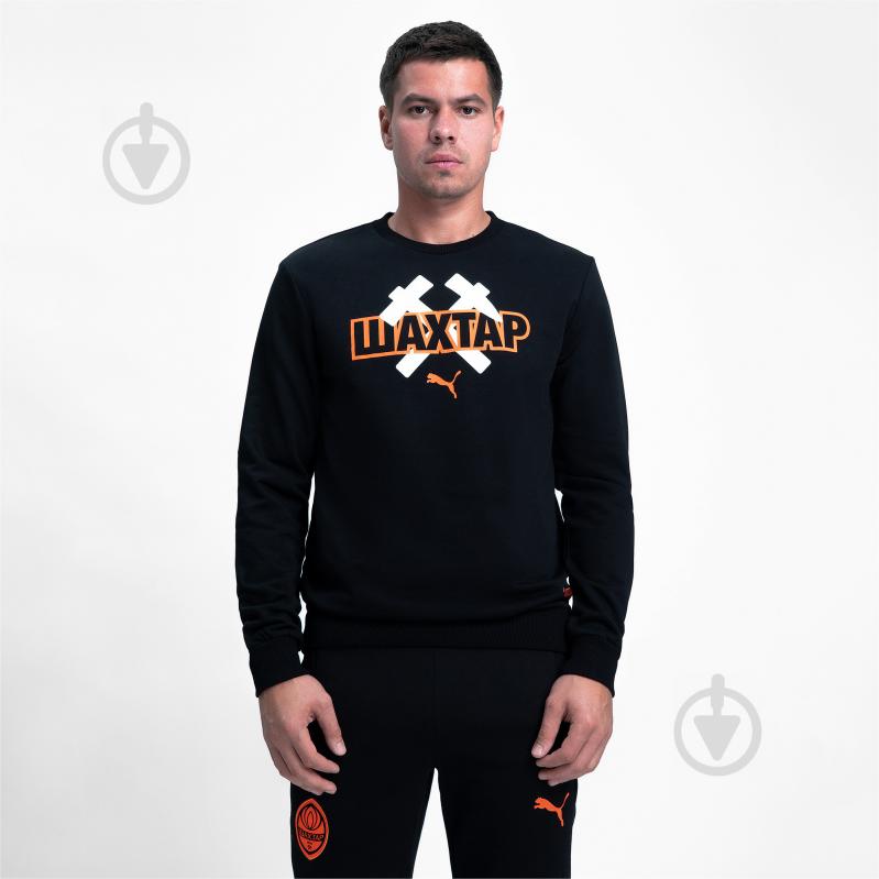 Джемпер Puma SD FtblCore Crew Sweat FC 76487402 р. XL черный - фото 3