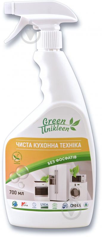 Моющее средство Green Unikleen Чистая кухонная техника 0,7 л - фото 1